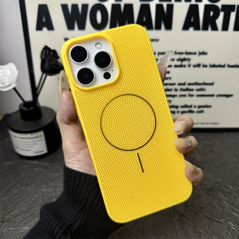 Breathable Magnetic Phone Case For iPhone