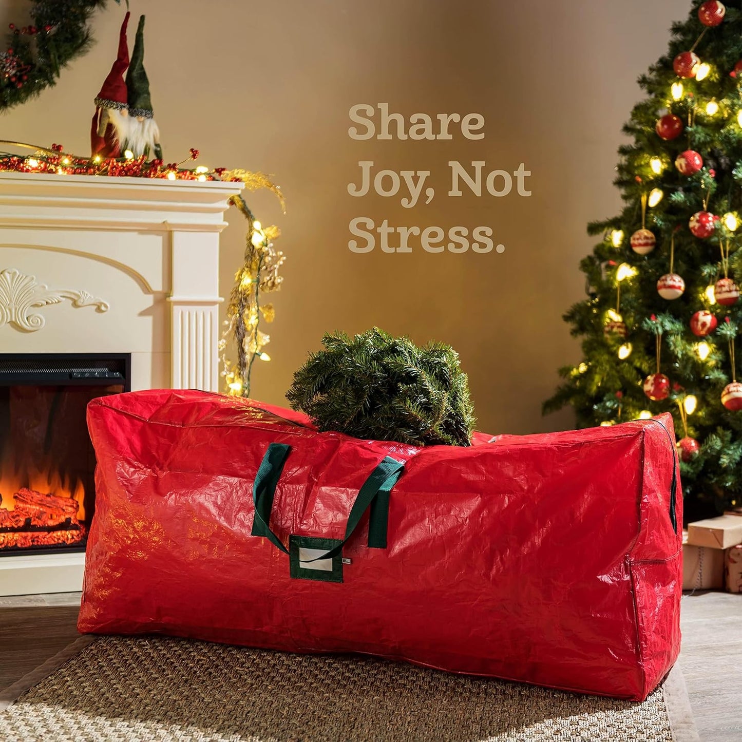 **🥇Heavy-Duty Christmas Tree Storage Bag