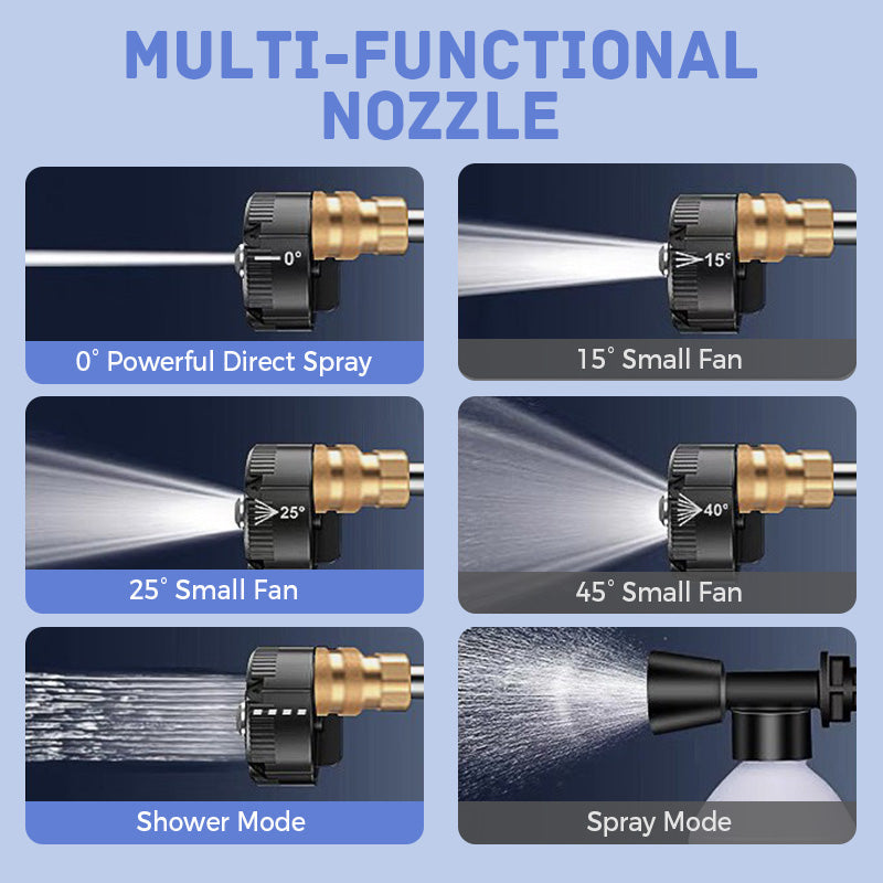📢📢60%  OFF !! ⏰Multi-Purpose Portable Car Wash Machine