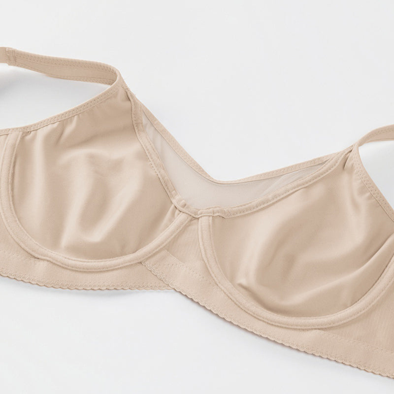🏆 Last Day Special Price £7.99!💐Women's Elegant Sheer Full Coverage Plus Size Bra