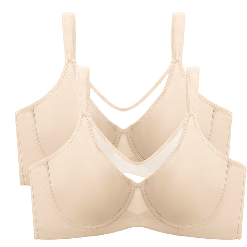 🏆 Last Day Special Price £7.99!💐Women's Elegant Sheer Full Coverage Plus Size Bra