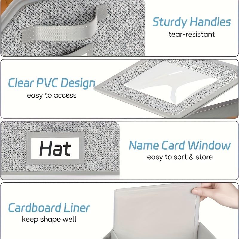 🎉HOLIDAY HAUL SALE🧢Stackable Hat Storage Boxes for Baseball Caps｜The Go-To Gift for the Trendsetter Guy & Girl🎁