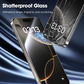 Made in Germany|Crystal Shield Tempered Glass |Full Coverage HD & Anti-Peeping iPhone Screen Protector