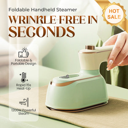 [📦Free Shipping]Foldable Handheld Steamer with 180° Rotating Handle