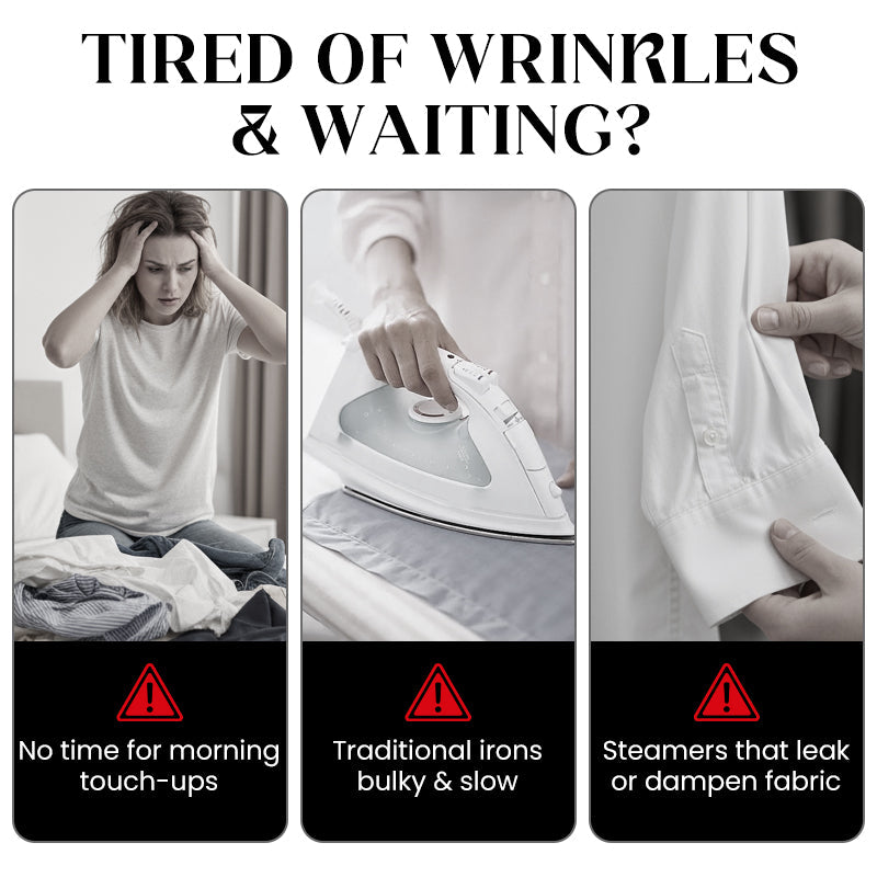 [📦Free Shipping]Foldable Handheld Steamer with 180° Rotating Handle