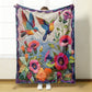 Cozy & Soft Floral Flannel Blanket