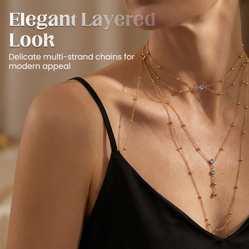 ❤️Minimalist Beaded Chain Necklace for Women