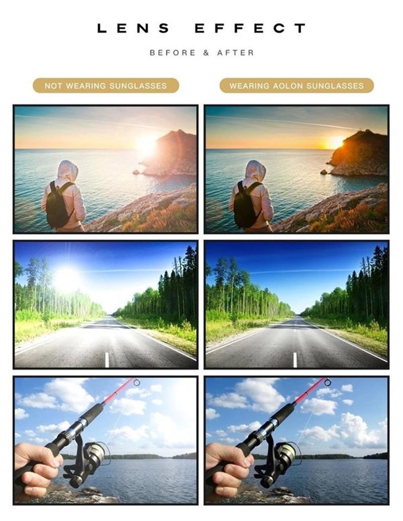 2026 Photochromic Sunglasses with Anti-glare Polarized Lens（🔥50% OFF）