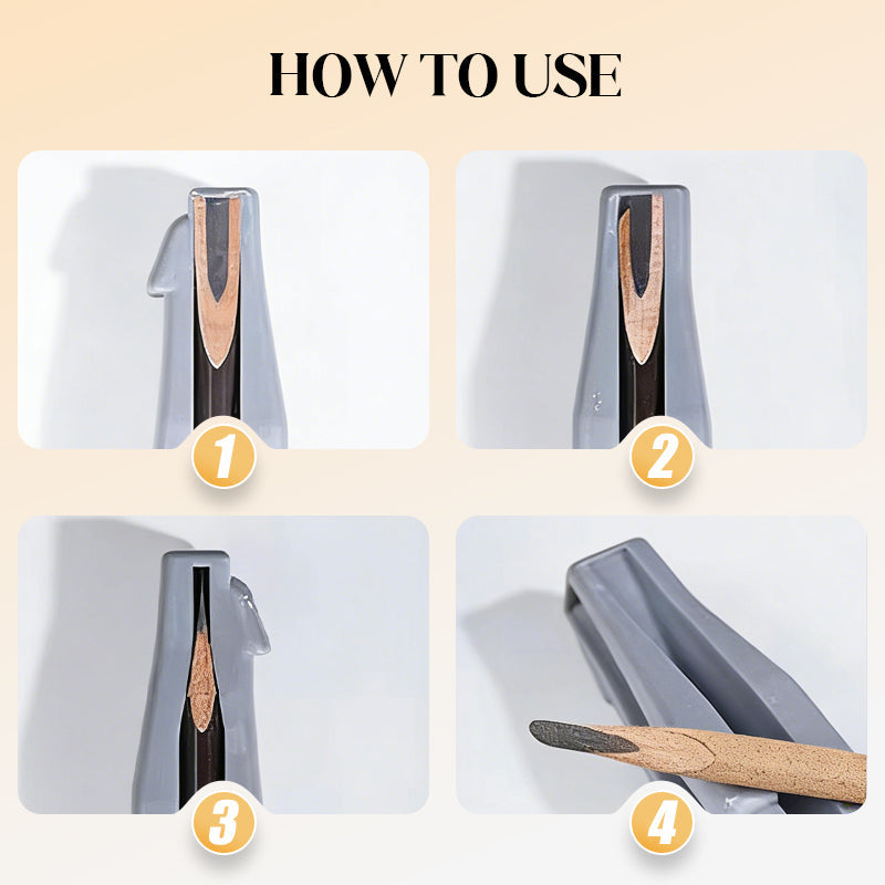 Perfect Eyebrow Pencil Sharpening Guide Tool