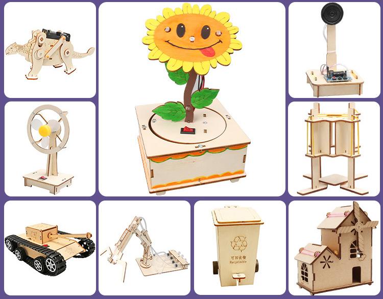 🎁3D stereo jigsaw puzzle wooden toy🎁
