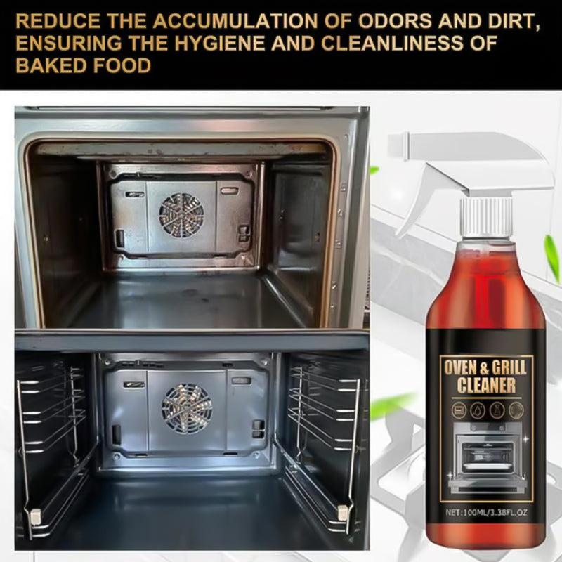 ✨ Get a REAL 50% OFF! 🔥 Oven & Grill Cleaning Spray