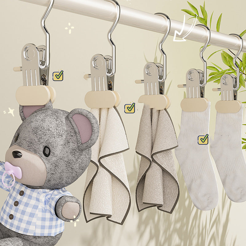 Multi-Functional Clothes Hook Clip