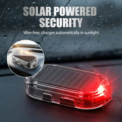 🥳2026 HOT SALE🥳🚗 Solar Car Anti-Theft Light – solar + USB charged, auto-flashes at night. Realistic LED mimics active alarm – deters thieves without wiring. Heat-resistant, stick & go! 🛡️💡