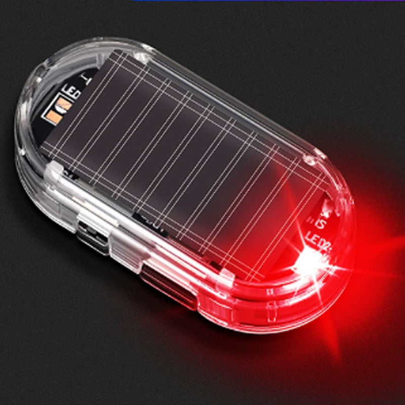 🥳2026 HOT SALE🥳🚗 Solar Car Anti-Theft Light – solar + USB charged, auto-flashes at night. Realistic LED mimics active alarm – deters thieves without wiring. Heat-resistant, stick & go! 🛡️💡