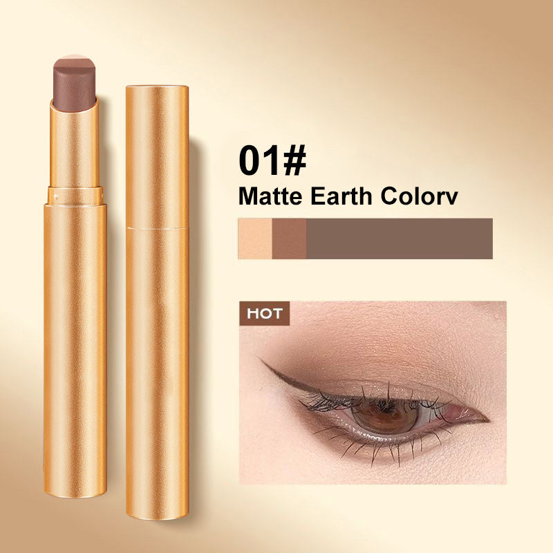 😍40% OFF ✨3 Colors in 1 Eyeshadow Bar One Touch, Perfect Makeup 💄