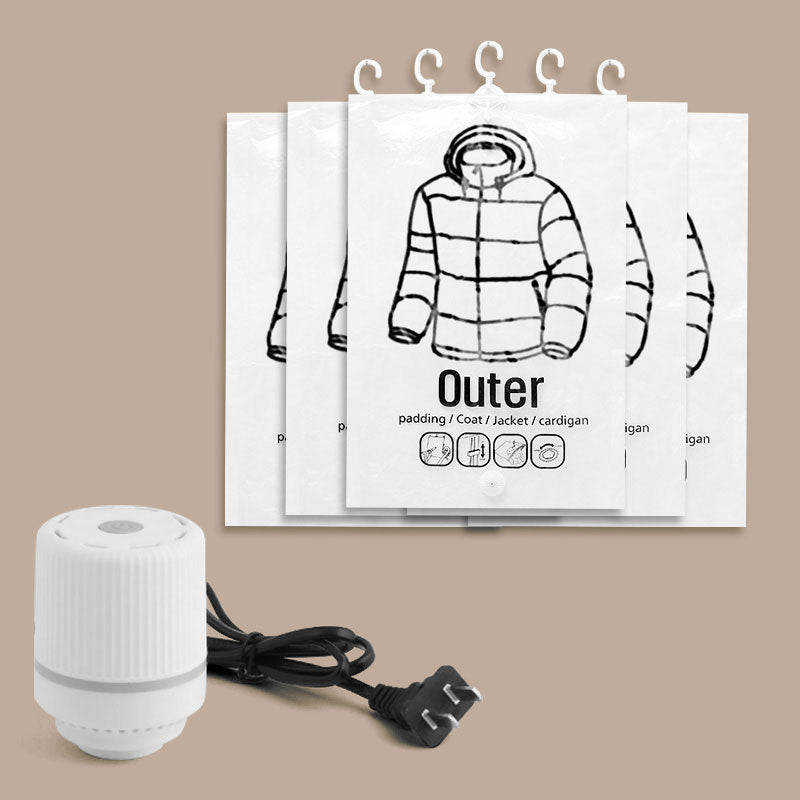 📢📢49%  OFF !! ⏰Hanging Vacuum Storage Bags