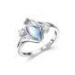 ✨💍 Buy 1 Get 1 Free 🔥 Geometric Oval Moonstone Ring with Zirconia Accents – Mystical, Sparkling & Timelessly Elegant! 🌙✨ £9.99 Regular price£19.99Sale price  50 % OFF