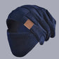 Thermal Beanie Hat with Face Mask | Windproof & -18°C Warmth for Cycling, Hiking, UK Winter