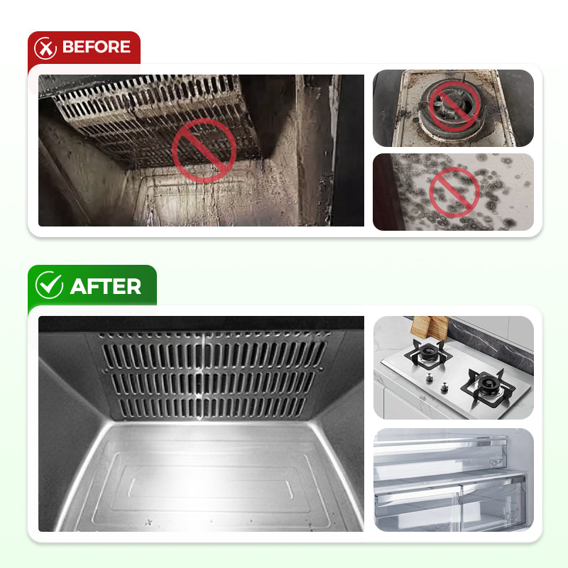 🏆Limited Time Special Price !✨Heavy-Duty Kitchen Degreaser Foam Cleaner