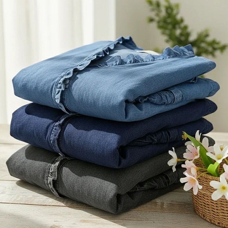 ⏰Women's Casual Ruffle V-Neck Shirt | Soft, Breathable & Flattering High-Low Hem ✨