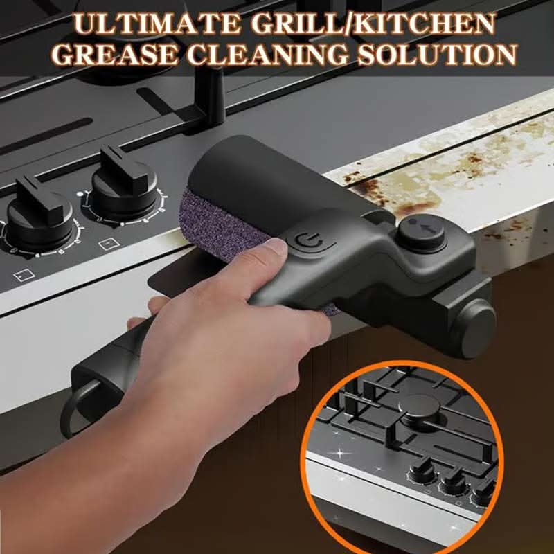 Free Shipping🎁Cordless Electric BBQ Brush Cleaner – Deep Cleaning, Long Handle & Rechargeable🍖
