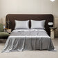 Solid Color Satin Flat Sheet
