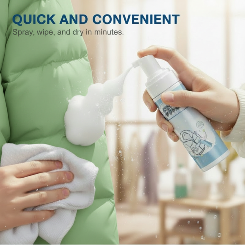 Multi-Purpose No-Rinse Down Jacket Cleaner