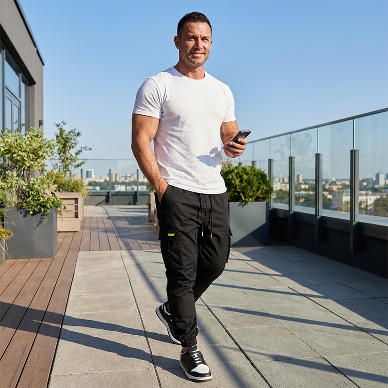 ⏳🔥LIMITED-TIME 62% OFF! 👖 Men’s Casual Cargo Trousers – Stylish, Comfortable & Adjustable ✨
