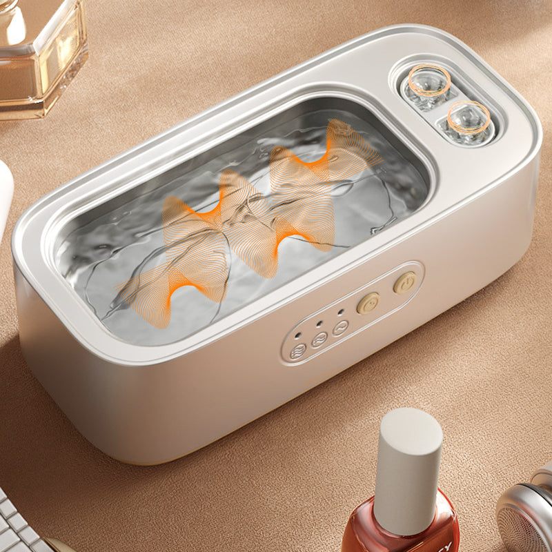 🥳2026 HOT SALE🥳💞50K+ SOLD!💥✨🦷 50% OFF! 48Khz Ultrasonic Cleaner – 2 chambers, 2X efficiency! Clean jewelry, glasses & more simultaneously with deep, gentle ultrasound. 🔬💎