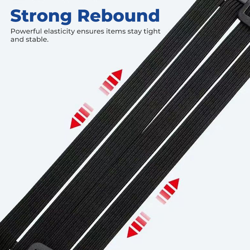 🏍️53% OFF NOW! Universal Motorcycle Helmet Luggage Rope with 2 Hooks‑Adjustable Elastic Bungee Strap, Secure Helmet & Cargo Fastening Cord for Motorbike Travel