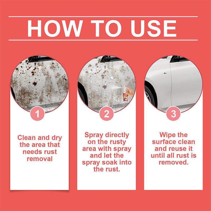 💞50K+ SOLD! 🛡️  Rust Remover Spray – dissolves rust in minutes, forms protective barrier against moisture. Cars, bikes, garden tools – restore and protect! No scrubbing, no harsh chemicals! 🚲🔧
