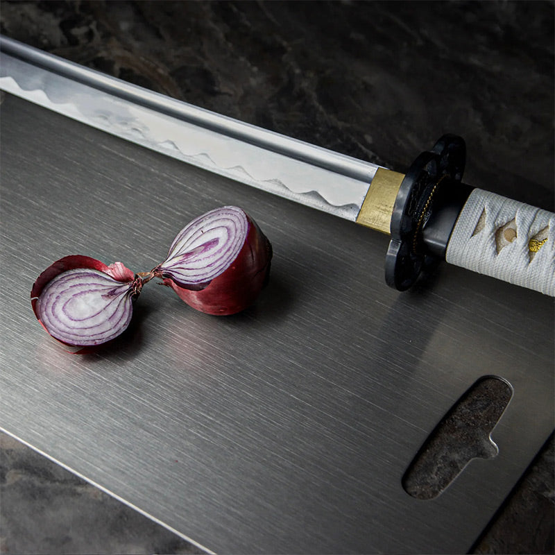 Antibacterial Stainless Steel Cutting Board