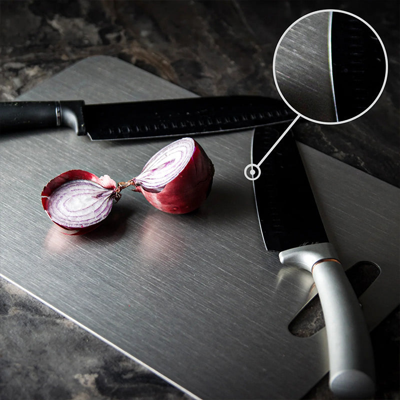 Antibacterial Stainless Steel Cutting Board
