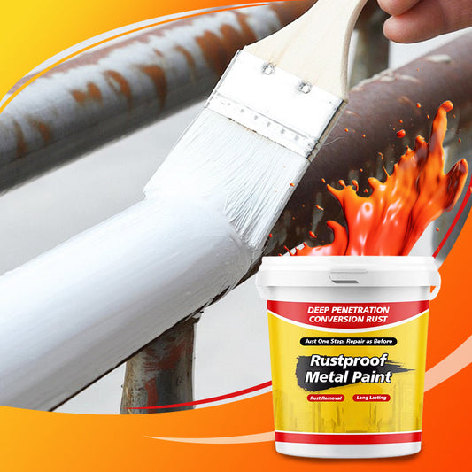 Rustproof Metal Paint|One tin covers 2.3m² |BUY 3 FREE SHIPPING