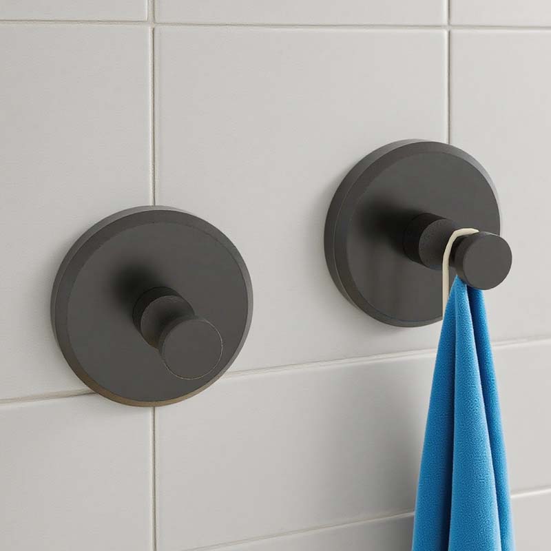 Bathroom Wall Hook - Waterproof Adhesive Hook for Towrels& Robes
