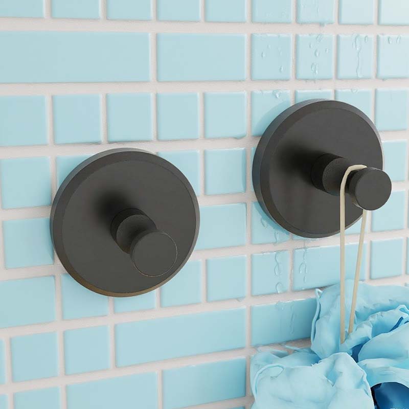 Bathroom Wall Hook - Waterproof Adhesive Hook for Towrels& Robes