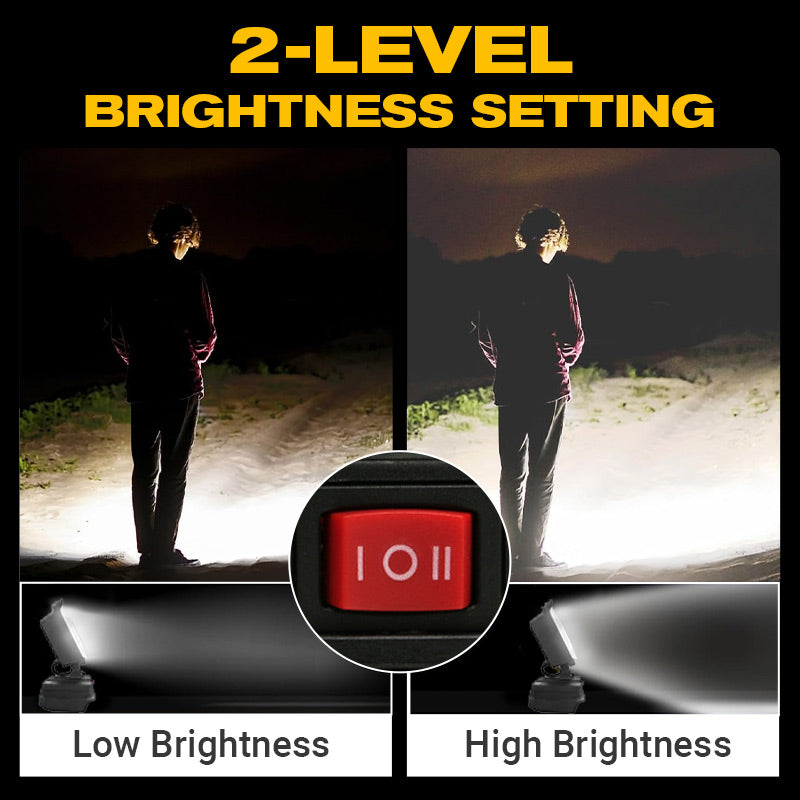 Portable High Brightness LED Work Light Flashlight Portable Emergency Flood Lamp Camping Lamp