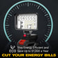 Portable High Brightness LED Work Light Flashlight Portable Emergency Flood Lamp Camping Lamp