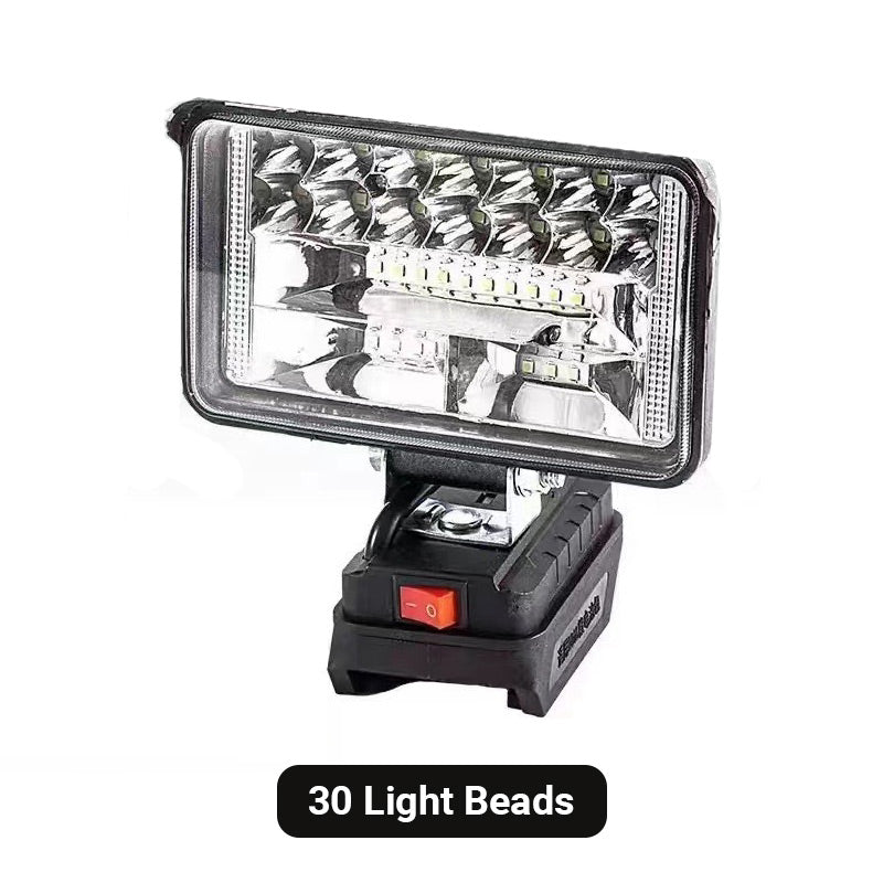 Portable High Brightness LED Work Light Flashlight Portable Emergency Flood Lamp Camping Lamp