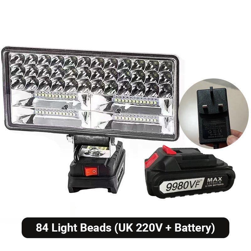 Portable High Brightness LED Work Light Flashlight Portable Emergency Flood Lamp Camping Lamp