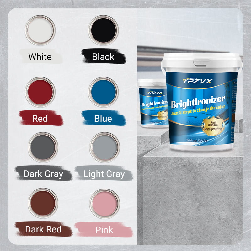 🔥 BrightIronizer Anti-Rust & Waterproof Metal Paint Rust Remover – Instant Rust Removal, Long-Lasting Anti-Rust Protection, Waterproof & Easy To Apply 🛠️
