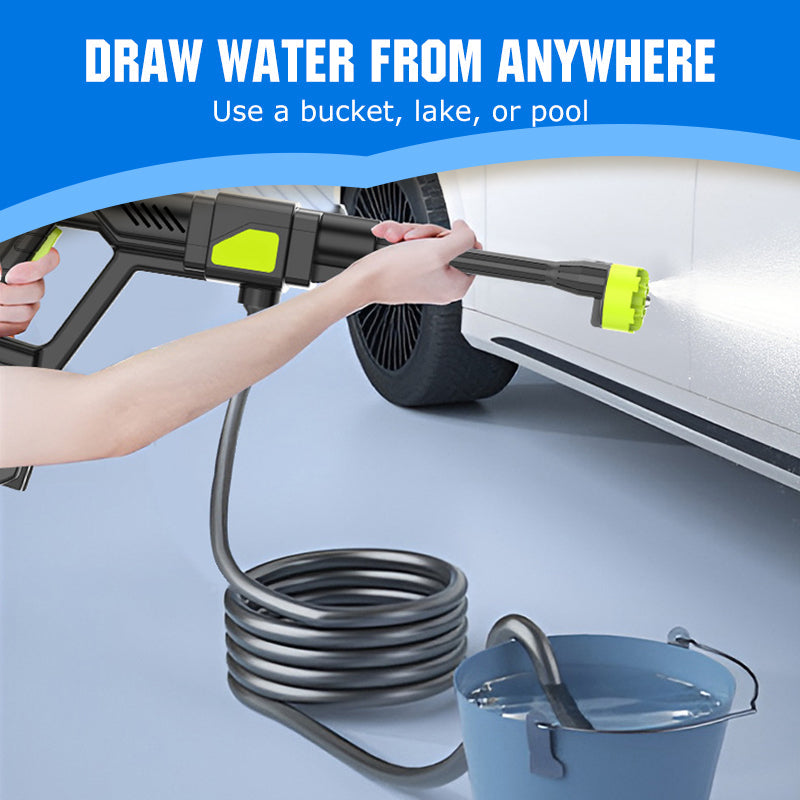🔫58% OFF NOW! ⚡ Portable Cordless Pressure Washer – High-Pressure Cleaning, Rechargeable & Perfect for Car & Garden 💧