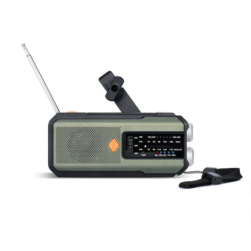 🔥49% OFF!📻Solar Hand-Crank Emergency Weather Radio✨