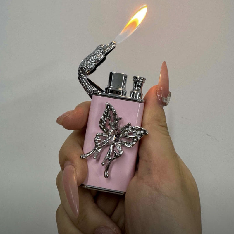 🔥super-cool💥Dual Flame Exquisite Windproof Lighter🔥Now in hot sale⏳50% off for a limited time