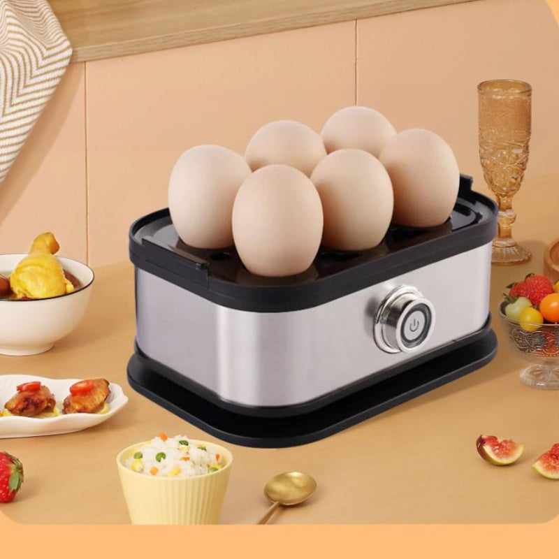 🥳2026 HOT SALE🥳💞50K+ SOLD! 🥚🍳 Multifunctional Egg Steamer with Clear Lid – boil, poach or omelet, auto shut-off, compact. Quick healthy breakfasts! 🛡️✅
