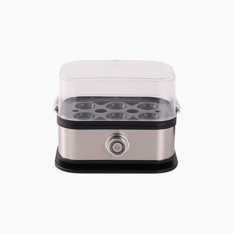 🥳2026 HOT SALE🥳💞50K+ SOLD! 🥚🍳 Multifunctional Egg Steamer with Clear Lid – boil, poach or omelet, auto shut-off, compact. Quick healthy breakfasts! 🛡️✅