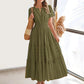 💐50% OFF ! Smocked Maxi Dress – Great for Travel & Summer Strolls ☀️🧳【Flash Sale】