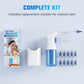 Safe & Gentle Ear Wax Removal Kit – 4x Water Volume, 5 Streams for Effective Cleaning