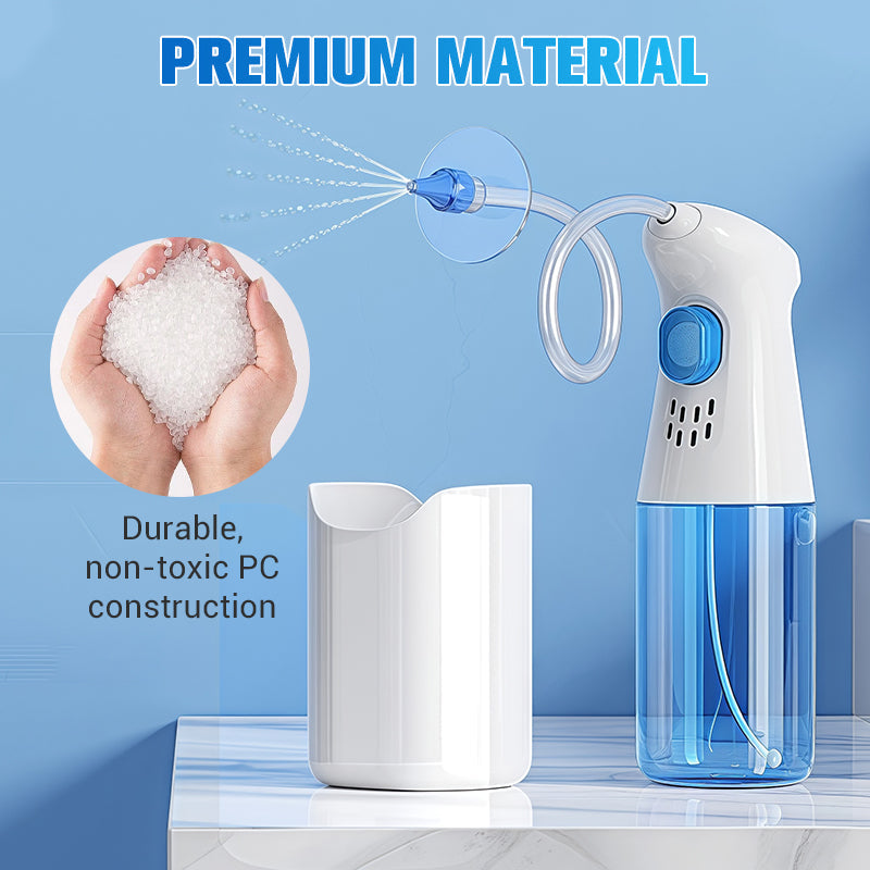 Safe & Gentle Ear Wax Removal Kit – 4x Water Volume, 5 Streams for Effective Cleaning