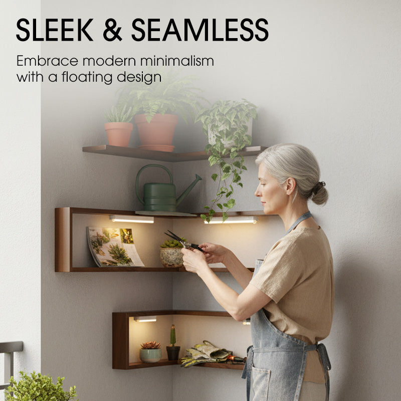 💞54% OFF!✨ 💝Solid Wood Corner Wall Shelf